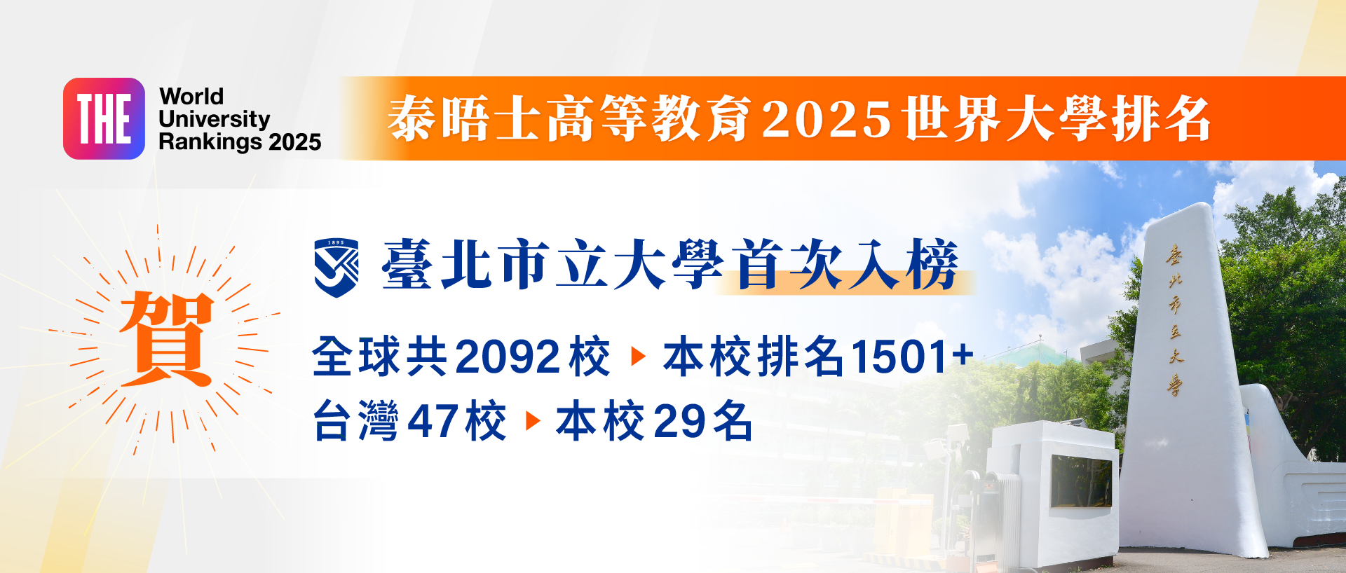 2025世界大學排名